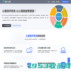 心理测评系统-心理云平台-中小学生心理测评软件-让心理普查更便捷！