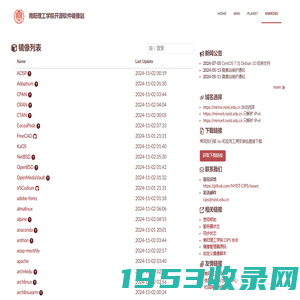 南阳理工学院开源镜像站 | Nanyang Institute of Technology Open Source Mirror