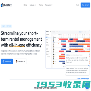 Hostex - Airbnb short-term & vacation rental property management software