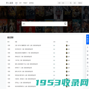 野人追剧 – 网盘资源搜索网站