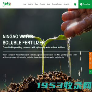 NINGAO Biotechnology-Water soluble fertilizer-Organic fertilizer